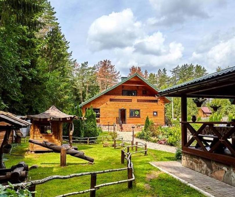 Усадьба Домики в лесу, дом с баней - kvartirka.by