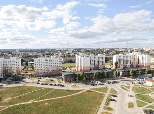 Студия на высоком этаже с видом на центр Гродно - kvartirka.by