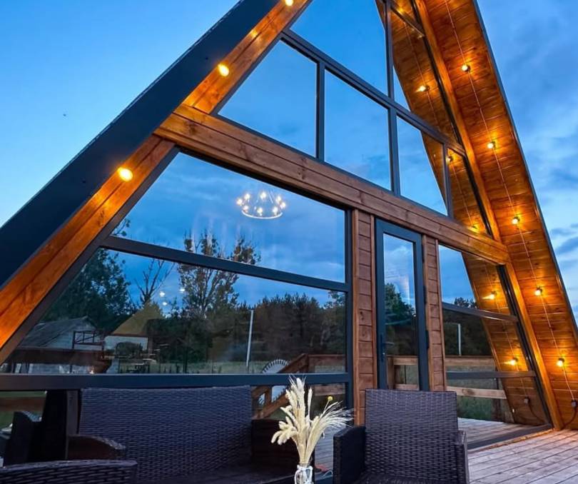 A-frame, Дом в Беловежской пуще - kvartirka.by