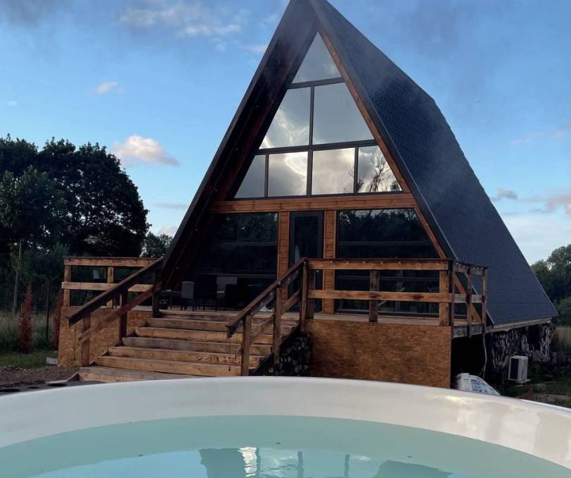 A-frame, Дом в Беловежской пуще - kvartirka.by