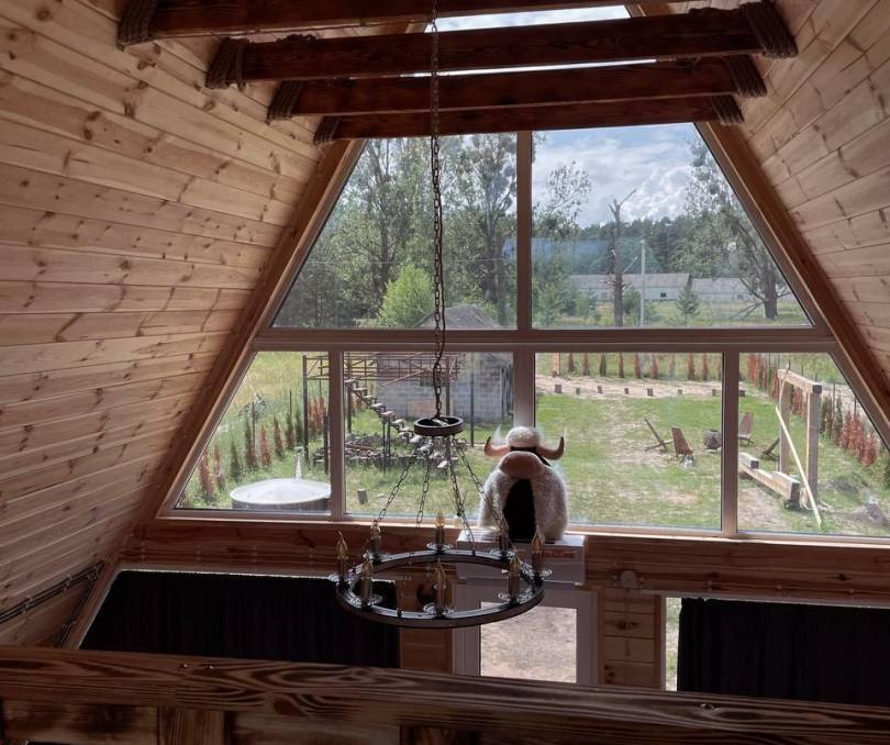 A-frame, Дом в Беловежской пуще - kvartirka.by
